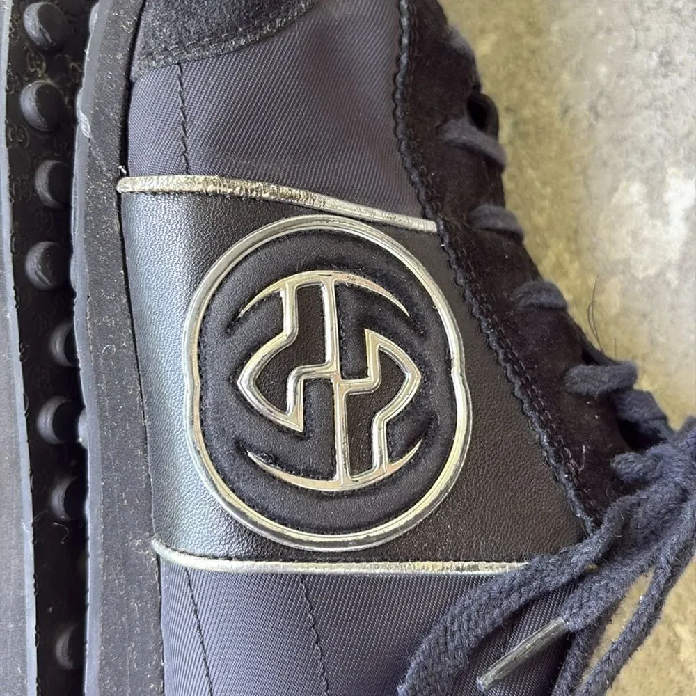 Gucci, nylon and suede men’s sneakers